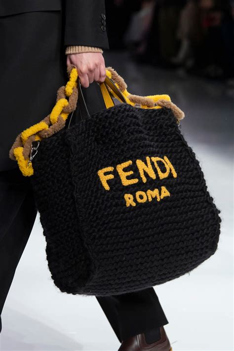 fendi bag knit|fendi bag with face.